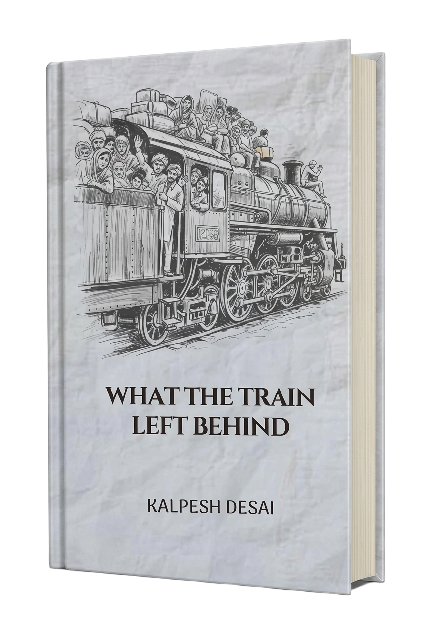 What the Train Left Behind — 3D mockup