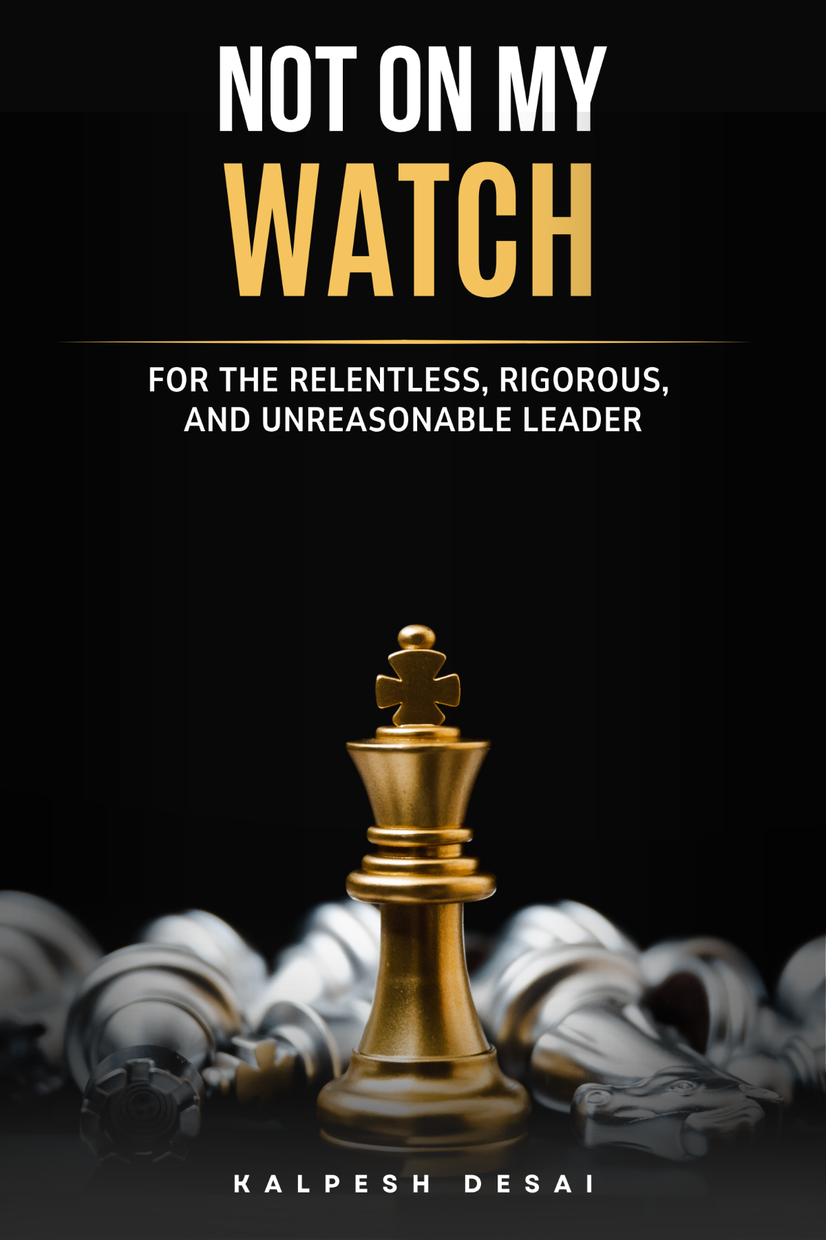 Not on My Watch — early cover concept
