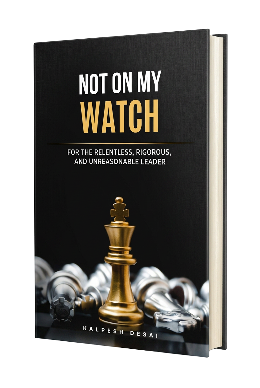 Not on My Watch — 3D mockup